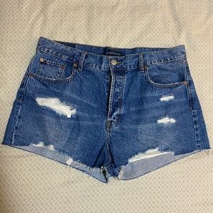 Aeropostale boyfriend short jean short